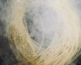 キャベツとしめじのクリームパスタ作り方1写真