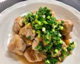 簡単♪ねぎソースの酸っぱチキン作り方5写真