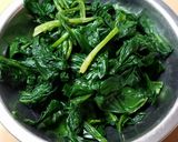 ほうれん草とコーンのバター炒め作り方1写真