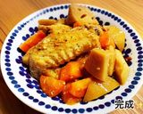 圧力鍋で作る手羽先とれんこんの味噌煮作り方9写真