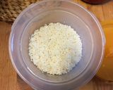 電子レンジ調理器 筍ご飯(1合炊)作り方1写真