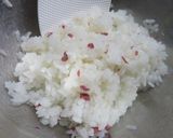 うめこ＊粉わかめのおむすび作り方1写真