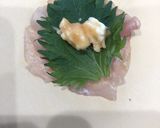 クリチ味噌漬けの大葉生ハム巻き作り方4写真
