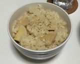 電子レンジ調理器 筍ご飯(2合炊)作り方6写真
