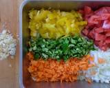 炒めるだけ♪彩り野菜のキーマカレー作り方1写真