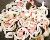 簡単！絶品！豚肉のバタポンパスタ作り方1写真