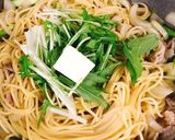 簡単！絶品！豚肉のバタポンパスタ作り方4写真