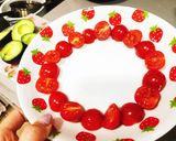 綺麗★アボカドとプチトマトの薔薇サラダ作り方2写真