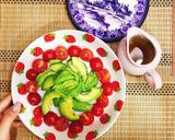 綺麗★アボカドとプチトマトの薔薇サラダ作り方4写真