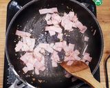 春キャベツのペペロン猿麺(乾麺)作り方3写真