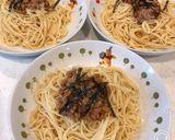 チーズとバターで濃厚、簡単納豆パスタ作り方3写真