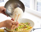 お米の風味が香ばしい♪本格ピリ辛ビーフン作り方11写真