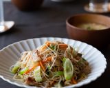 お米の風味が香ばしい♪本格ピリ辛ビーフン作り方14写真