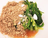 塩分控えめ！ほうれん草の胡麻和え作り方2写真