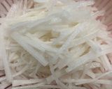 大根と水菜のポン酢マヨサラダ作り方2写真