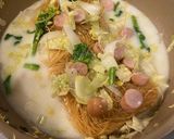 ヨーグルトと塩麹のスープビーフン作り方6写真