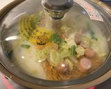 ヨーグルトと塩麹のスープビーフン作り方7写真