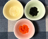 離乳食後期★鮭と納豆と野菜の和風うどん作り方3写真