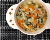 離乳食後期★鮭と納豆と野菜の和風うどん作り方7写真