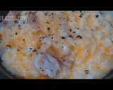 残ったご飯で作る「カルボナーラリゾット」作り方8写真