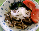 料理のための清酒で☆茄子と舞茸の煮浸し作り方4写真