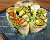 ＊ズッキーニとハムのくるくるマヨ焼き＊作り方4写真