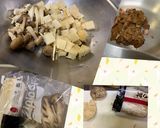 キノコたっぷりのハンバーグステーキ作り方1写真