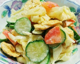 キャベツと油揚げの味噌マヨ和え作り方6写真