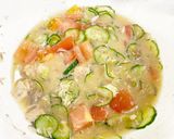 時短ダイエット☆サバ缶冷汁そうめん作り方5写真