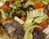 豚の塩昆布炒め作り方6写真