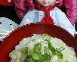 リカちゃん♡ホタテ出汁で鶏と卵のお粥さん作り方8写真