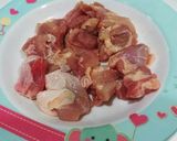 【男飯】蒸し鶏のねぎ塩ダレ【レンチン】作り方1写真
