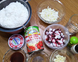 炊飯器でタコと缶詰で簡単パエリヤ気分作り方3写真
