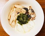 レンチンサバ缶で超簡単！ピリ辛味噌スープ作り方2写真