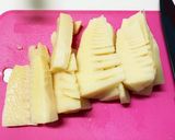 たけのこのピリ辛炒め作り方1写真