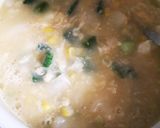 葉玉葱のクリームコーンスープ作り方3写真