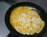 トマトとチーズのふわとろ卵炒め作り方5写真