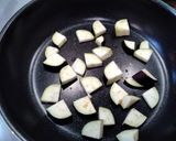 ナスとチンゲンサイの味噌炒め作り方2写真