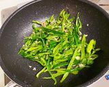 (豚ひき肉と)ピーマン炒め作り方4写真