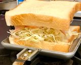 モリモリキャベツのホットサンド作り方5写真