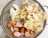旨辛！ハナビラタケ入りトッポギ作り方1写真