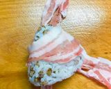 簡単絶品、肉巻きおにぎり作り方2写真