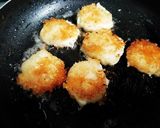 おつまみや離乳食に☆長芋チーズのお焼き風作り方4写真