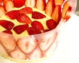 クリアファイルで簡単いちごショートケーキ作り方2写真
