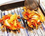 新玉ねぎと紅生姜とらっきょうのかき揚げ作り方8写真