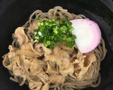 肉そばの肉を蒲焼きのタレで作り方7写真