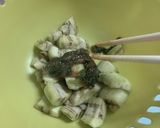 さっぱり！なすの梅大葉和え作り方9写真