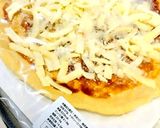 ピザ台使用☆焼かない具のピザ•サーモン♪作り方2写真
