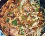 【龍愛】豚肉ときのこ3種のすき煮作り方3写真