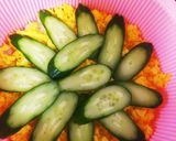 入学式あと#おうち御膳❤️お寿司cake作り方5写真